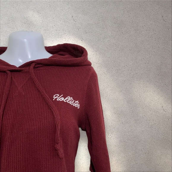 Hollister Co. Red Hoodie - Picture 3 of 6